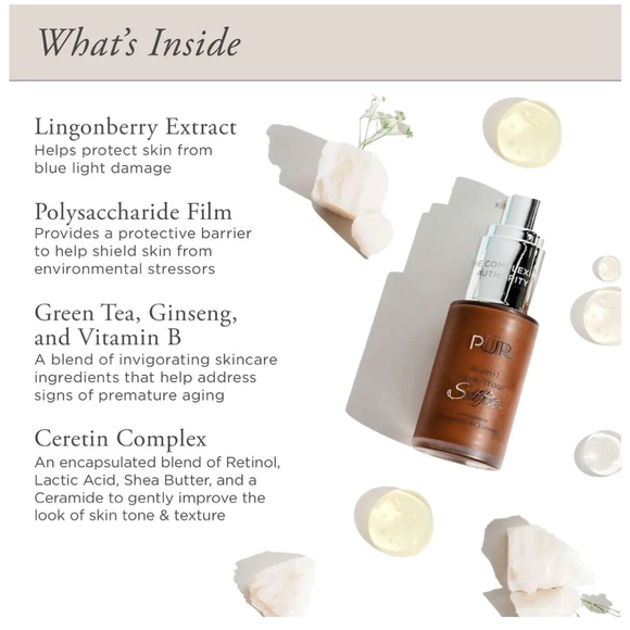 PUR - Love Your Selfie Longwear Foundation - DP3 Caramel 1oz - NIB - Picture 4 of 10